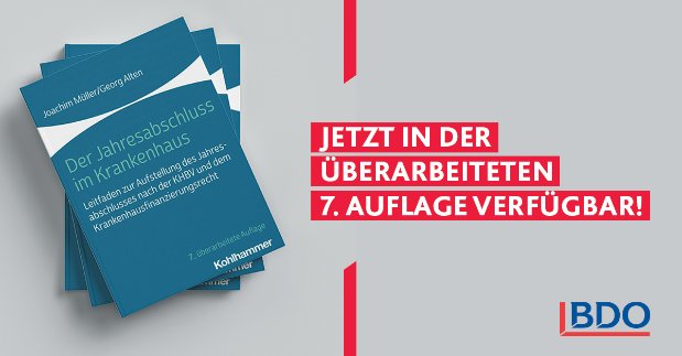 Fachbuch in Neuauflage: Der Jahresabschluss im Krankenhaus